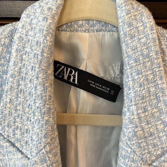 Zara light blue blazer - Picture 5 of 5